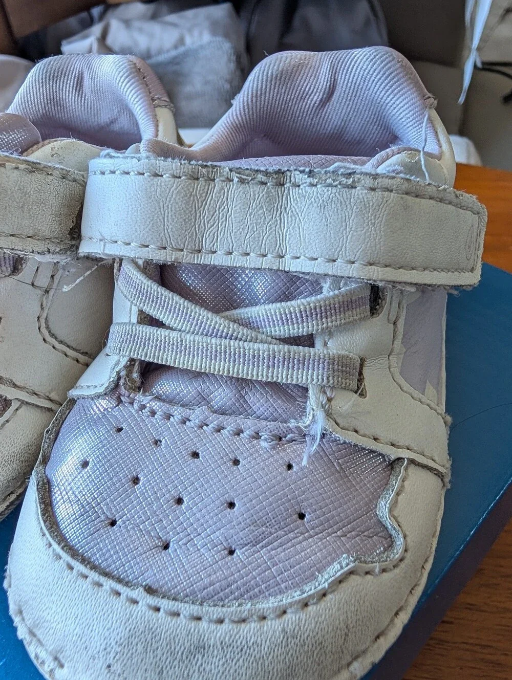 Stride Rite SM Waverly, white multi, 3.5W